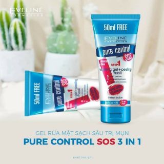 Sữa rửa mặt pure control