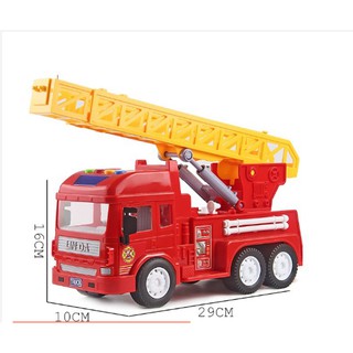 Mô hình xe cứu hỏa xe cứu hỏa đồ chơi ô tô