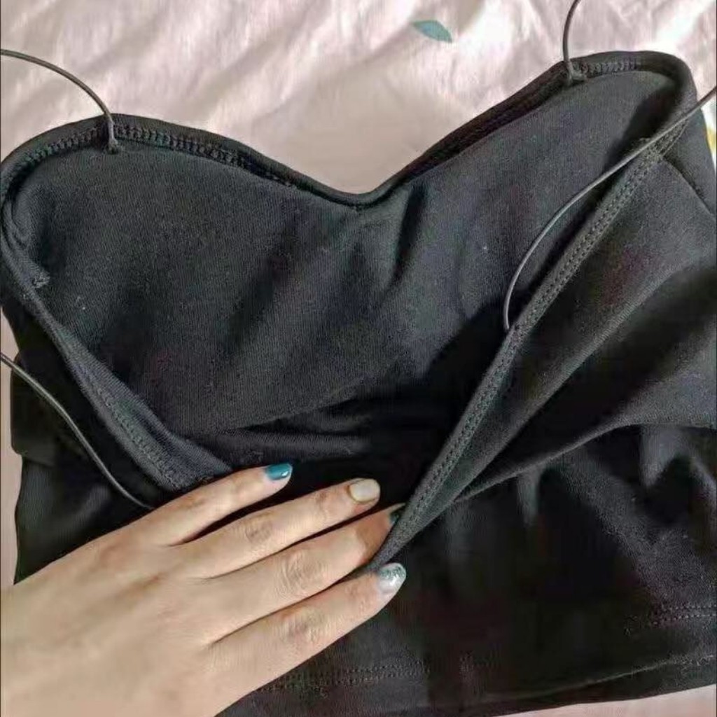 Áo 2 dây sợi bún sợi siu mảnh có đệm ngực ulzzang,áo 2s croptop thun dây nhỏ có nâng ngực phong cách hàn quốc chuẩn form | BigBuy360 - bigbuy360.vn