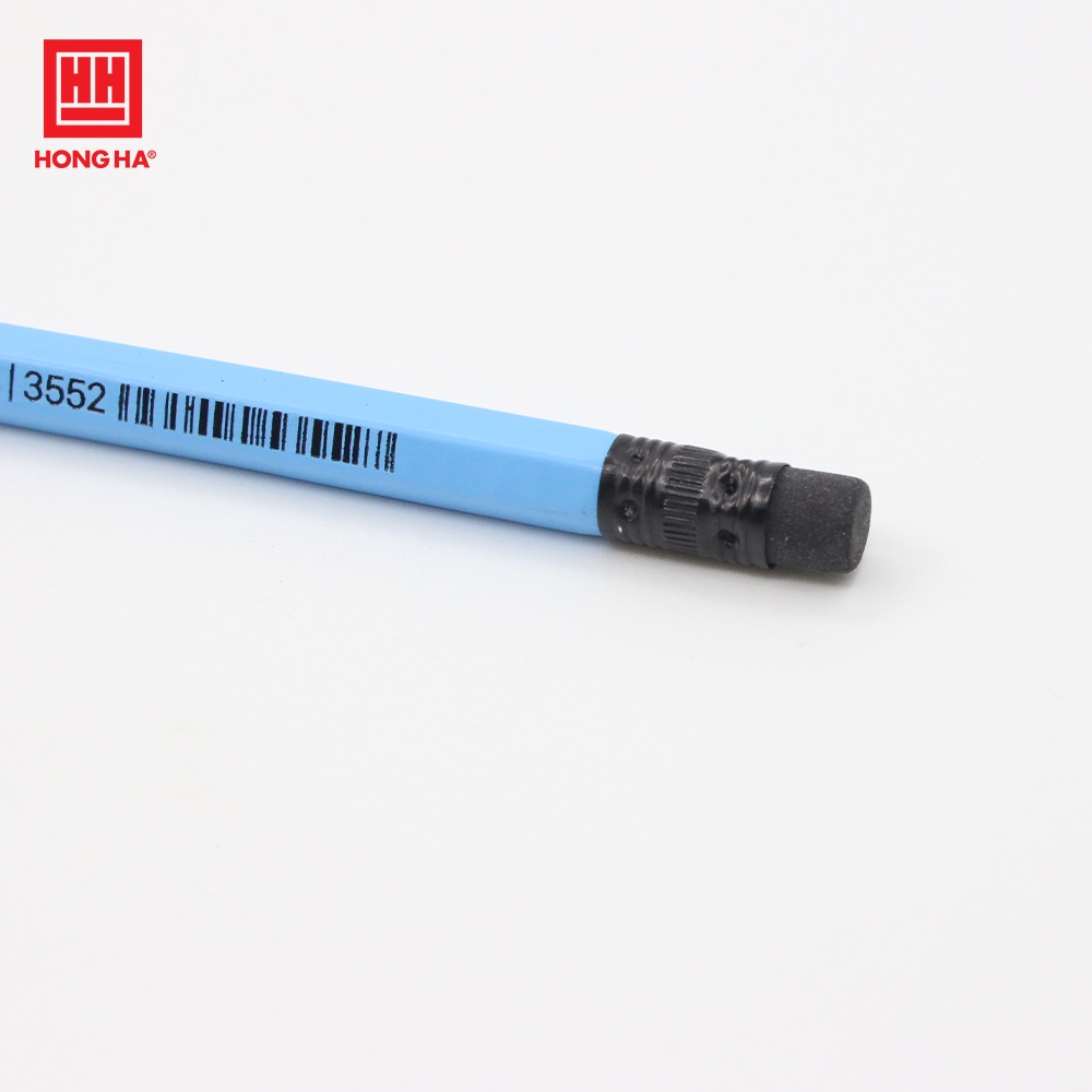 Bút chì gỗ HB Hồng Hà có đầu tẩy - 3552
