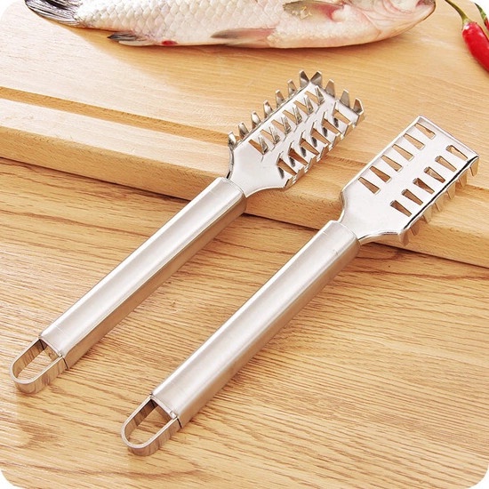 Cây cạo vảy cá sạch bằng inox tiện lợi nhanh chóng