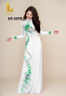 Vải áo dài in 3 D