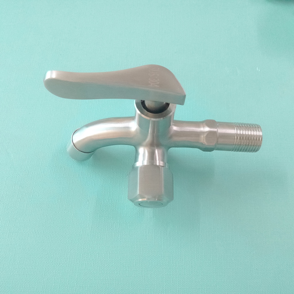 Củ sen nhà tắm một đường nước lạnh chất liệu inox 304 cao cấp dùng cho hệ thống vòi sen kết hợp vòi xả nước - QM.CS09