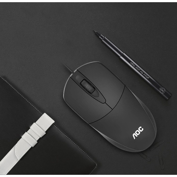 [GIAO HÀNG NHANH] Chuột văn phòng giá rẻ AOC MS121 dây USB 1200 DPI