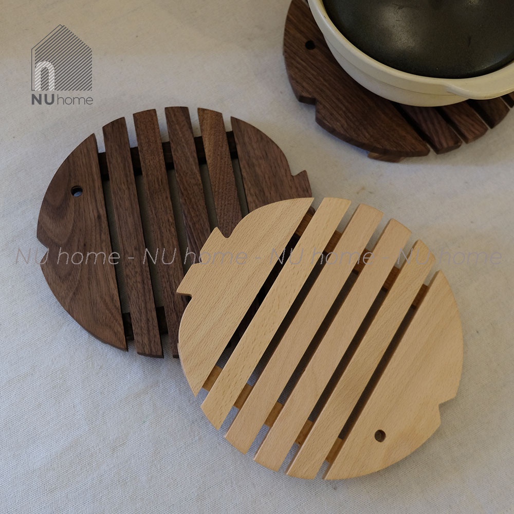 Đế lót nồi hình cá - Soru | nuhome.vn | đế lót nồi bằng gỗ phong cách Nhật Bản đẹp mắt