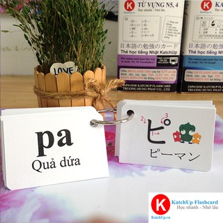 COMBO trọn bộ sơ cấp tiếng Nhật N5,4 | KatchUp Flashcard