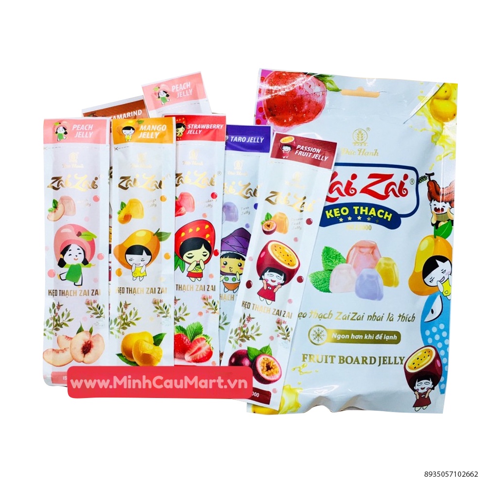500g thạch hoa quả zai zai Đức Hạnh