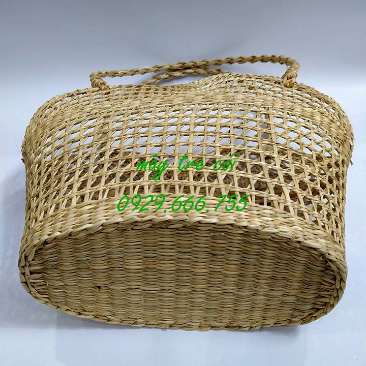 Xưởng sỉ Làn cói hình trái tim cá tính