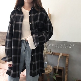 Áo sơ mi cotton dạ hàn quốc (có sẵn)