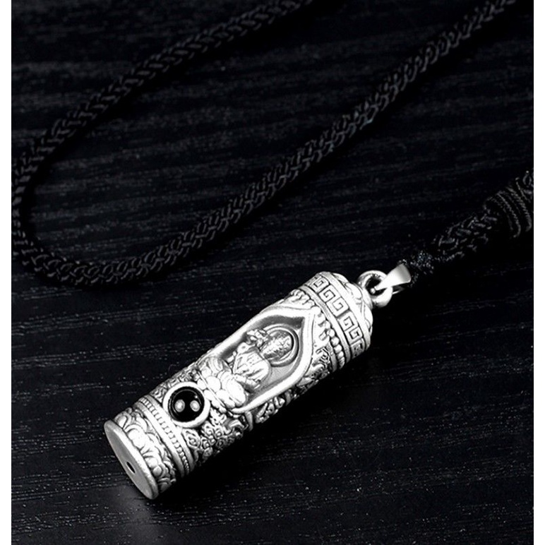 Dây Chuyền Mặt Hình Phật Phong Cách retro Cho Nam