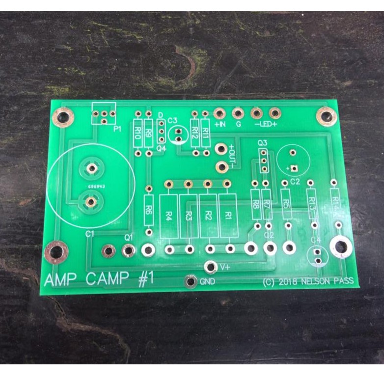 C14 Mạch amply class A 5W  Passlabs
