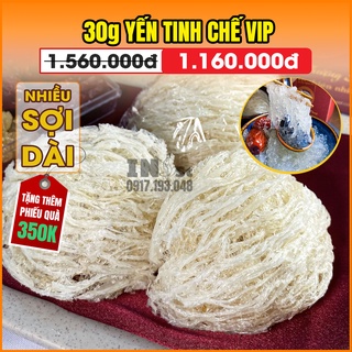 30g Tổ Yến Tinh Chế Nguyên Chất NHIỀU SỢI Cao Cấp LOẠI VIP - Yến Sào Tinh Chế Nha Trang INest