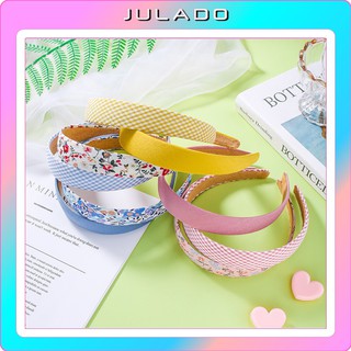 Băng đô cài tóc vải Hàn Quốc dễ thương cute JULADO BĐ01