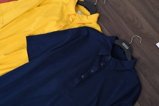 Đầm polo suông rộng