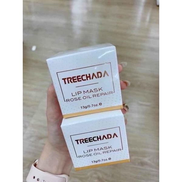 son dưỡng tri thâm làm hồng môi treechada thái lan