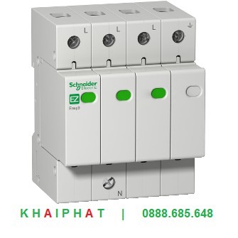 Chống sét lan truyền Schneider SPD 1P 1P+N 1 PHA 3P 3 PHA 3P+N EZ9L33 20kA, 45kA - KHẢI PHÁT ELECTRIC