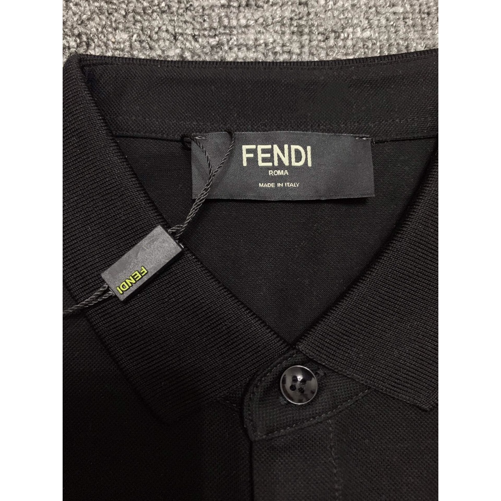 Áo Sơ Mi Cotton Nửa Tay Fend1 Với Hình Ảnh Raphael Polo