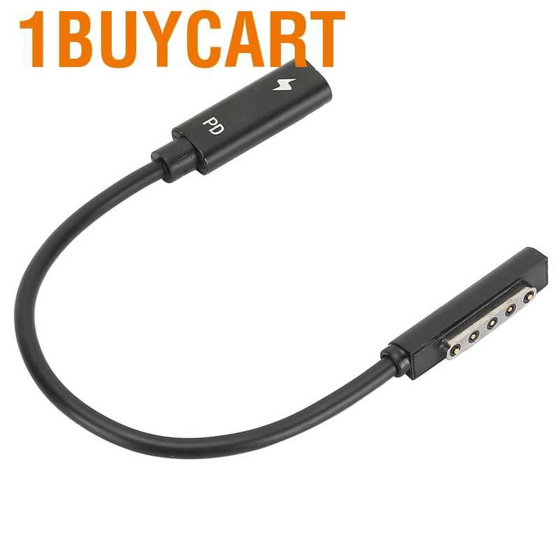 Cáp Sạc Nhanh Type C 1buycart Cho Microsoft Surface 1 / 2 Máy Tính