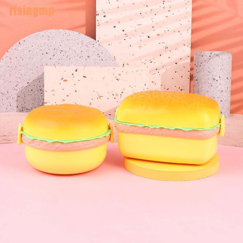 Hộp cơm thiết kế hình hamburger
