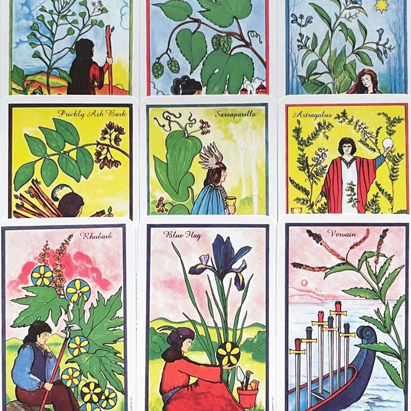 Bộ bài Herbal Tarot A2