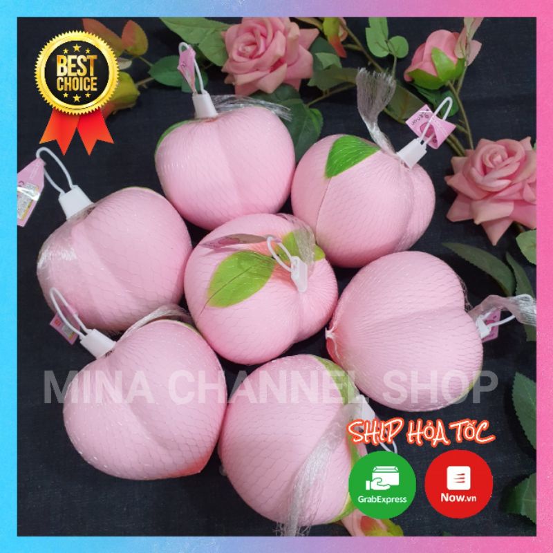 Squishy quả đào chính hãng siêu xinh, giá rẻ, đẹp, thơm, chậm tăng có bao bì