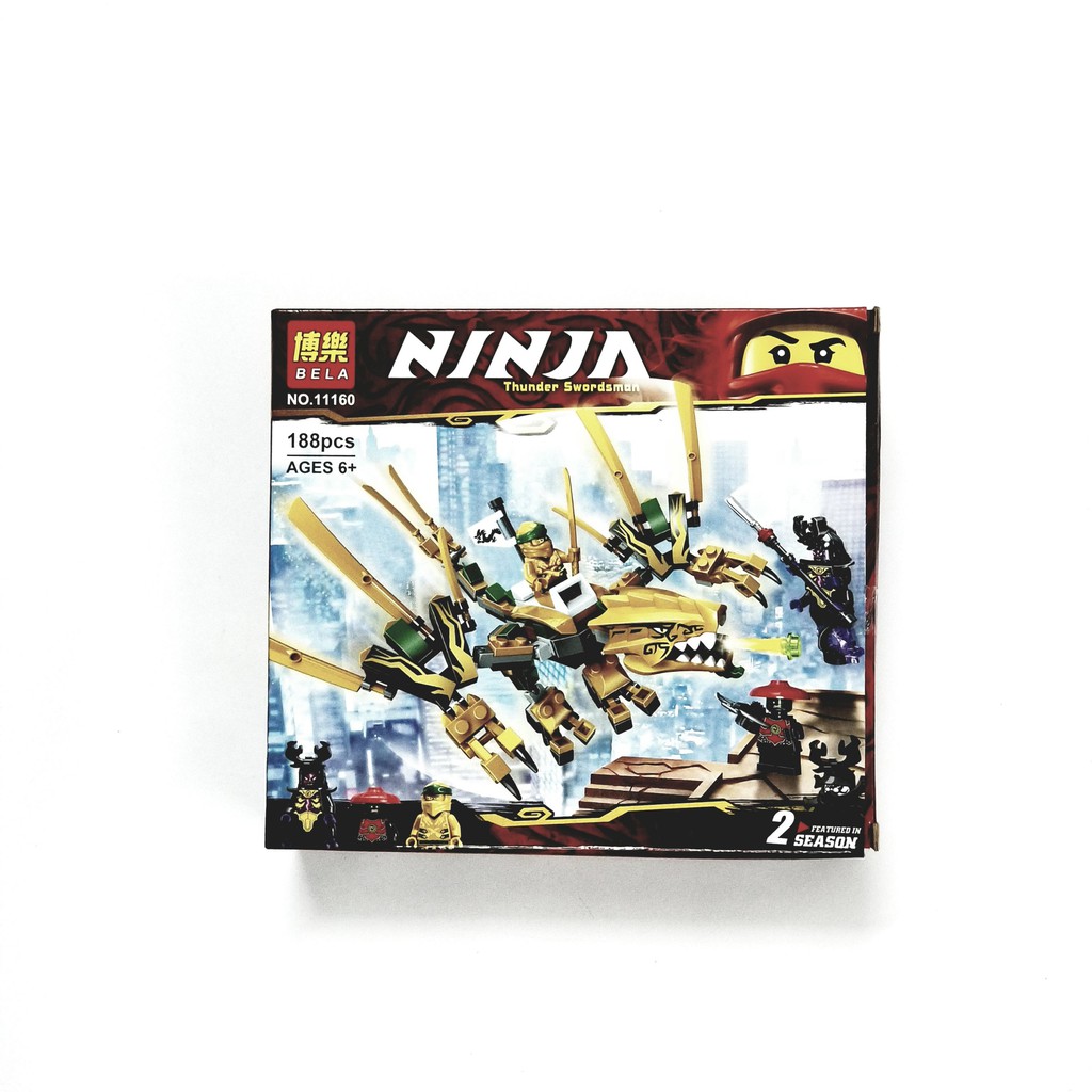 [ ĐỒ CHƠI LEGO GIÁ RẺ ] Lego xếp hình ninjago Rồng Vàng Huyền Thoại 11160 ⚡Ảnh-thật⚡