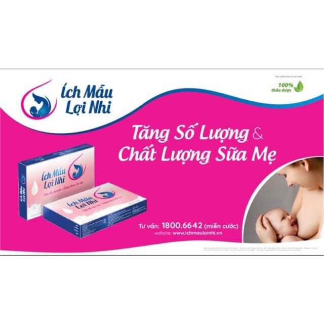 Ích mẫu lợi nhi - sữa đủ cho con dáng thon cho mẹ