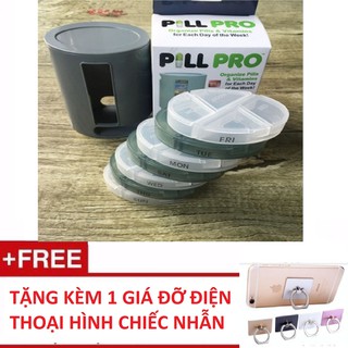 HỘP ĐỰNG THUỐC THÔNG MINH ĐA NĂNG PILL PRO TẶNG GIÁ ĐỠ ĐIỆN THOẠI
