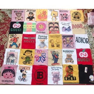 áo phông nữ 3D nhiều hình ( ảnh thật)