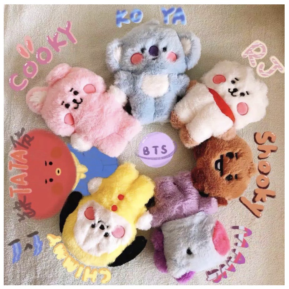 Búp Bê Nhồi Bông Hình Bt21 Line Friends 20cm