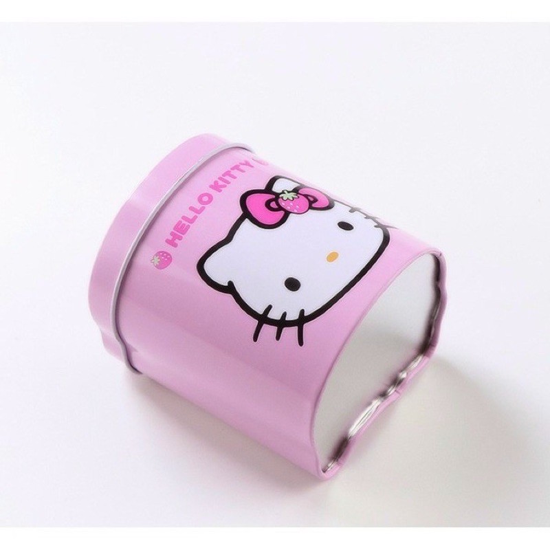 Hộp chun buộc tóc hello kitty 2000 chiếc trong hộp sắt