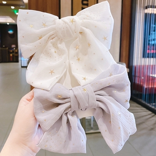 Kẹp Tóc Nơ Phong Cách Hàn Quốc Cho Nữ