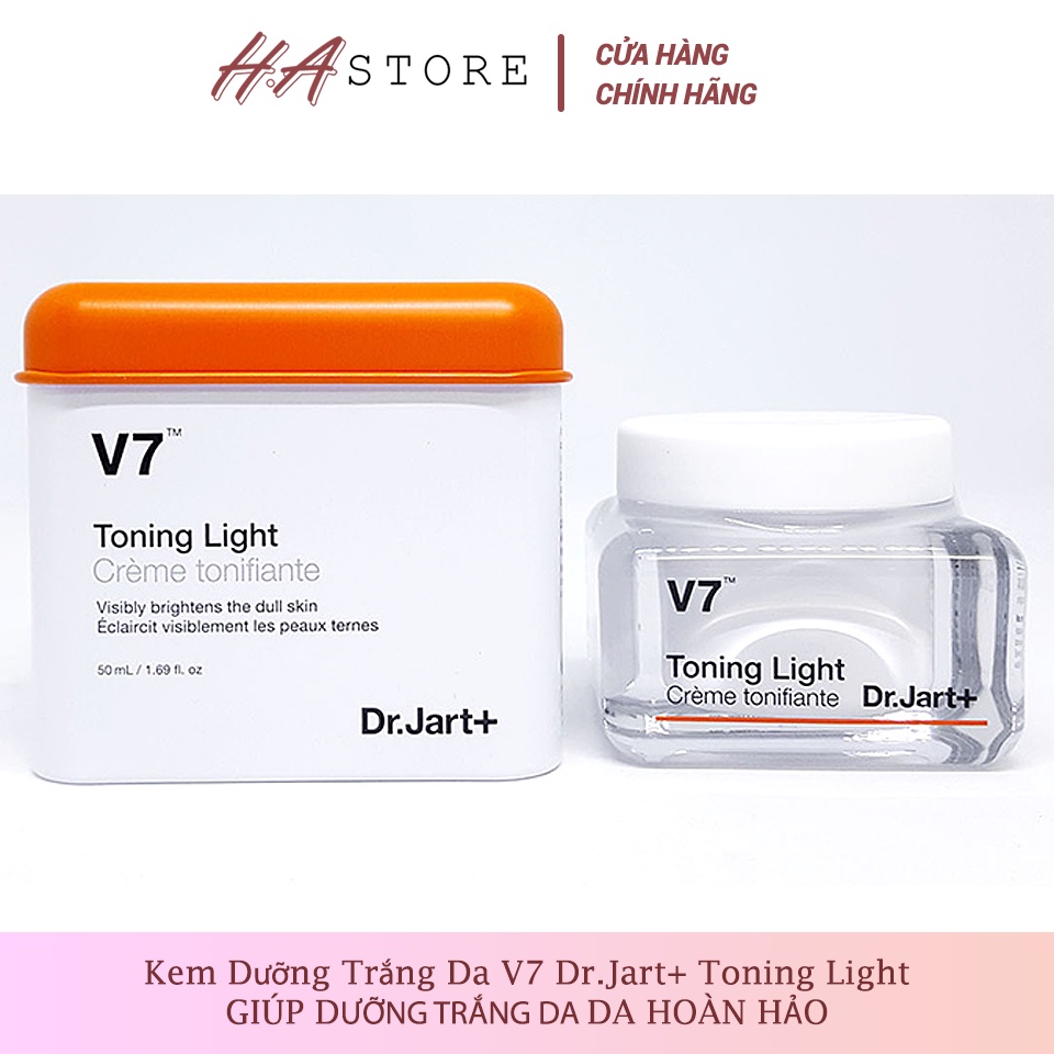 [Auth-Video] Kem Dưỡng Trắng Da V7 Dr.Jart+ Toning Light