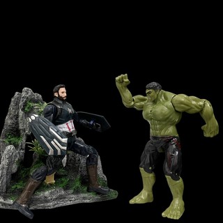 Hulk - Captain America mô hình Marvel avenger
