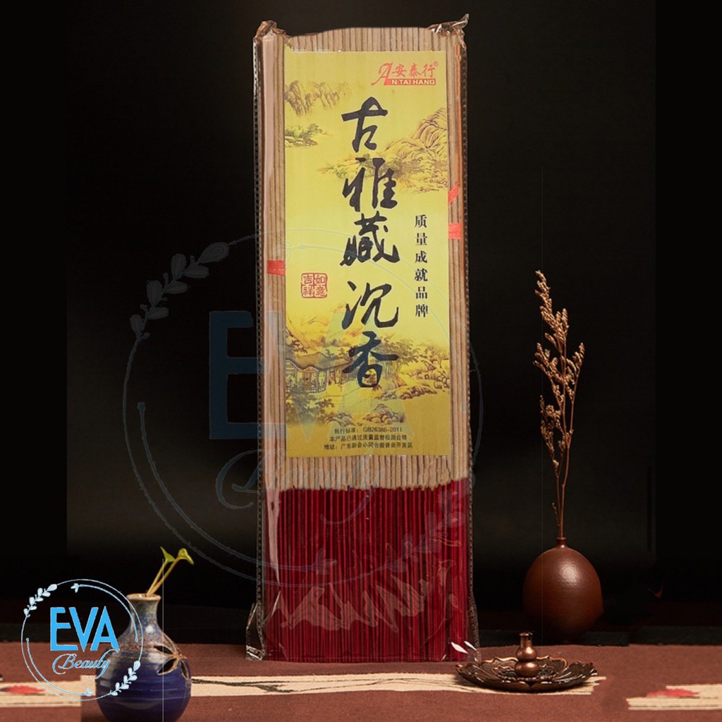 Nhang Thơm Thảo Dược Cao Cấp AnTaiHang Đài Loan Không Khói Ít Tàn 40 Cm M3484