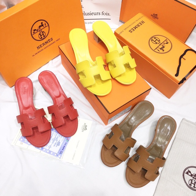 Guốc Hm da sần 5p fullbox