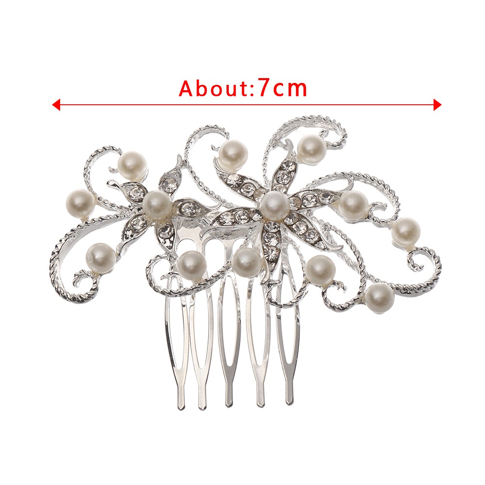 Lược Cài Tóc Cô Dâu Hình Chiếc Lá Thời Trang|Cài Tóc Hình Hoa Cho Cô Dâu Ngày Cưới