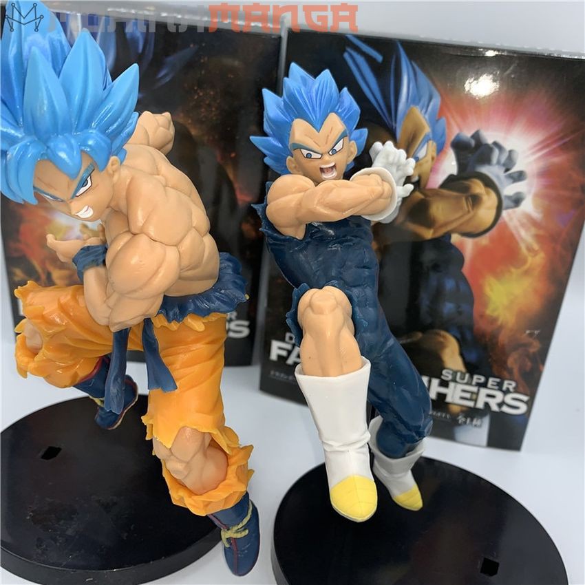 [CÓ QUÀ] Combo 2 mô hình Son Goku và Vegeta Blue Dragon Ball Bảy Viên Ngọc Rồng Songoku Super Saiyan God Siêu Xayda