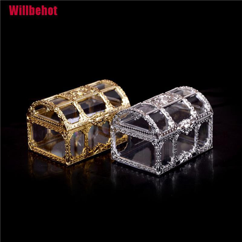 Hộp Nhựa Mini Đựng Trang Sức / Kẹo / Đám Cưới