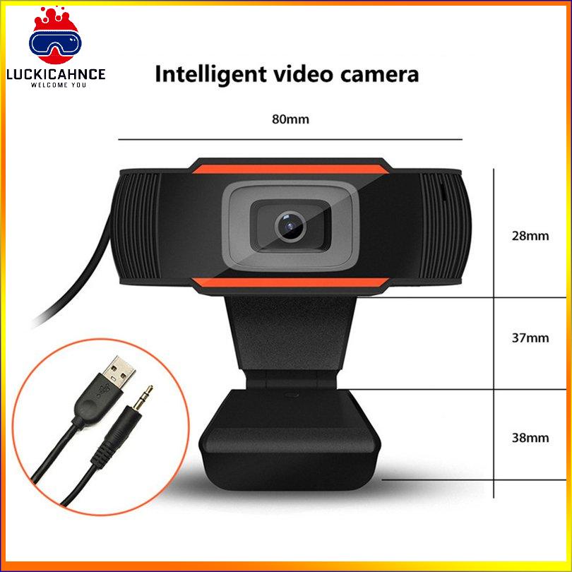 Webcam 622 720p tích hợp micrô hấp thụ âm thanh độ phân giải cao dành cho máy tính