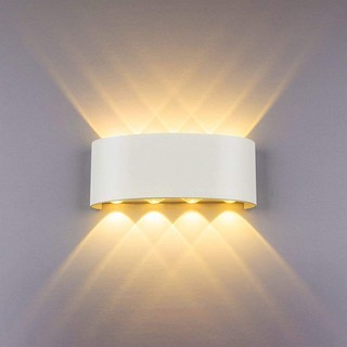 Đèn hắt tường 2 đầu,  8 mắt led