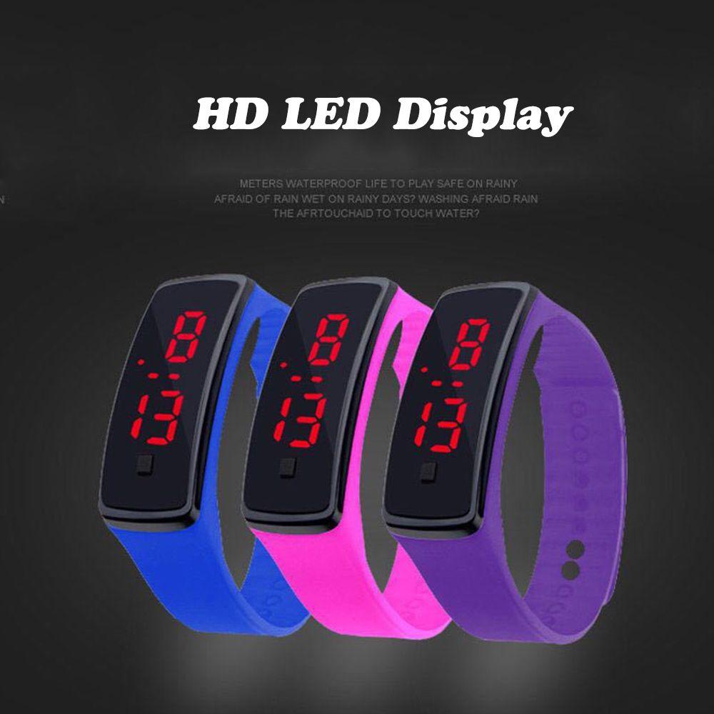 BEBETTERM Đồng Hồ Thể Thao Trẻ Em Màn Hình LED Siêu Nhẹ