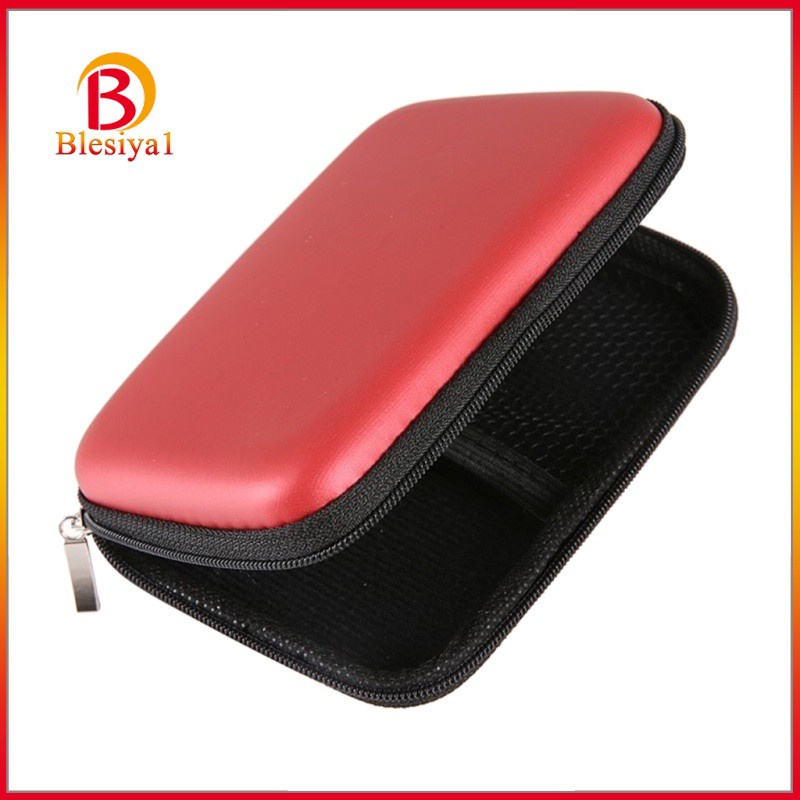 [BLESIYA1] USB External HDD Hard Drive Disk Hard Case Bag Carry Pouch Case Red