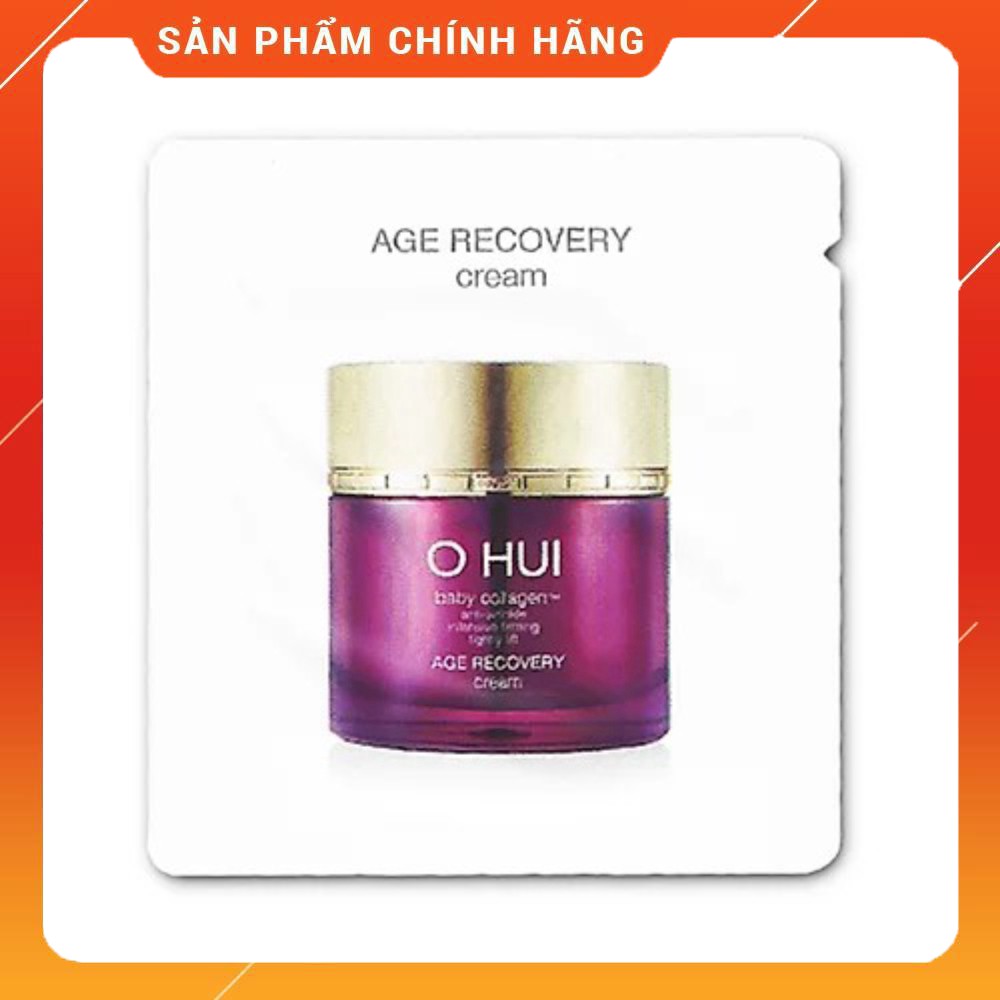 1 Gói Dùng Thử Kem dưỡng Ohui Tím Chống Lão Hóa Giảm Nếp Nhăn Trẻ Hóa Làn Da Ohui Age Recovery Cream 1ml