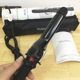 Máy uốn tóc và làm xoăn Salonia cao cấp nội địa nhật