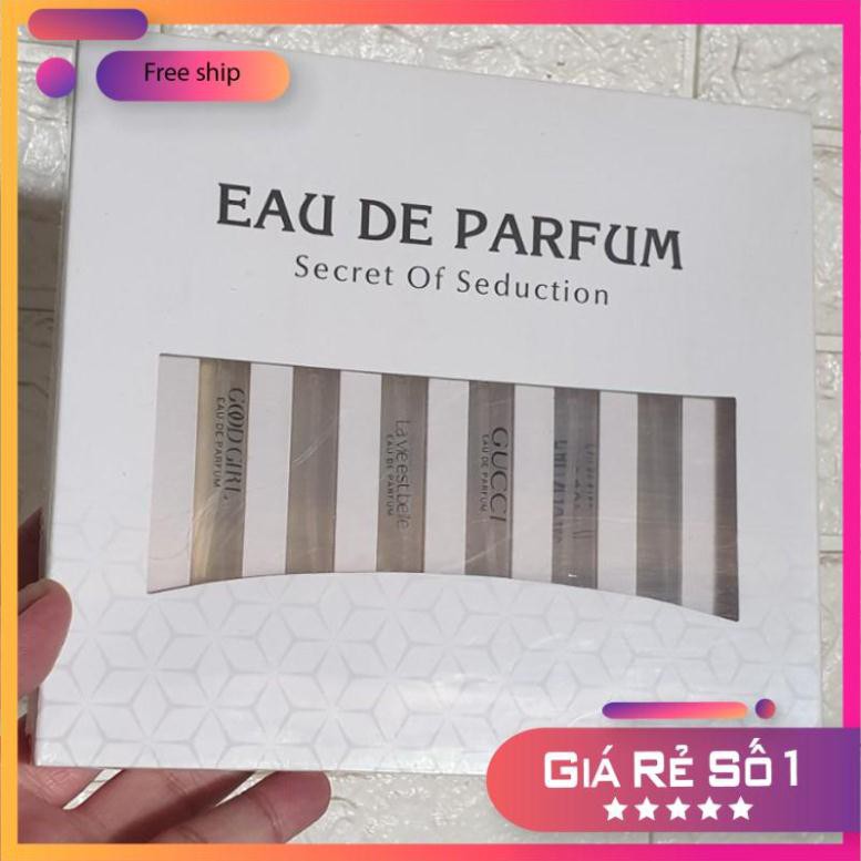 Hàng Chính Hãng Bộ Nước hoa Nữ ( 6 ống * 8ml ) Gía Rẻ