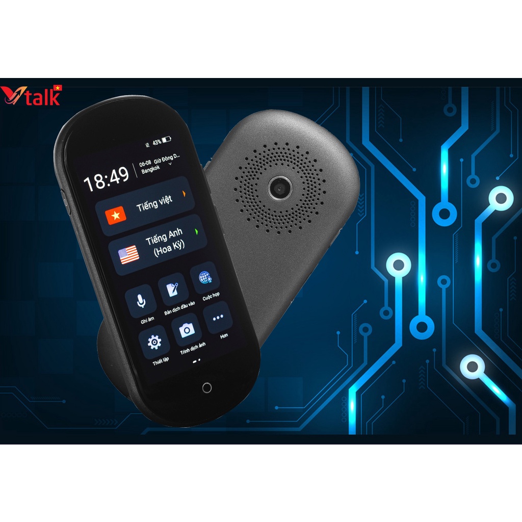 Vtalk Plus - Máy Phiên Dịch Dành Cho Người Việt Nam