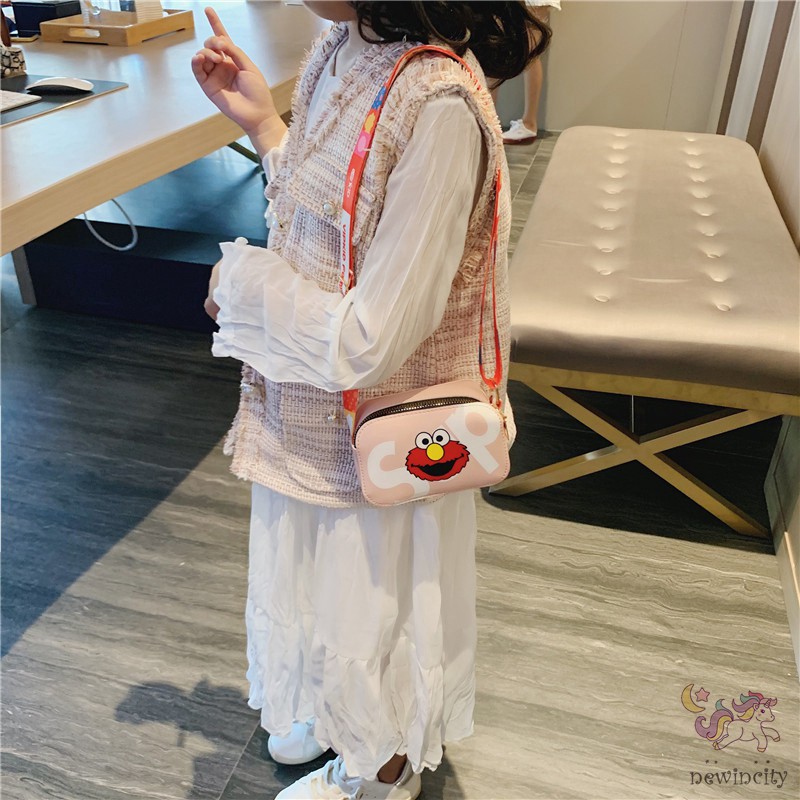 Túi Đeo Chéo In Hình Hoạt Hình Dễ Thương Cho Bé