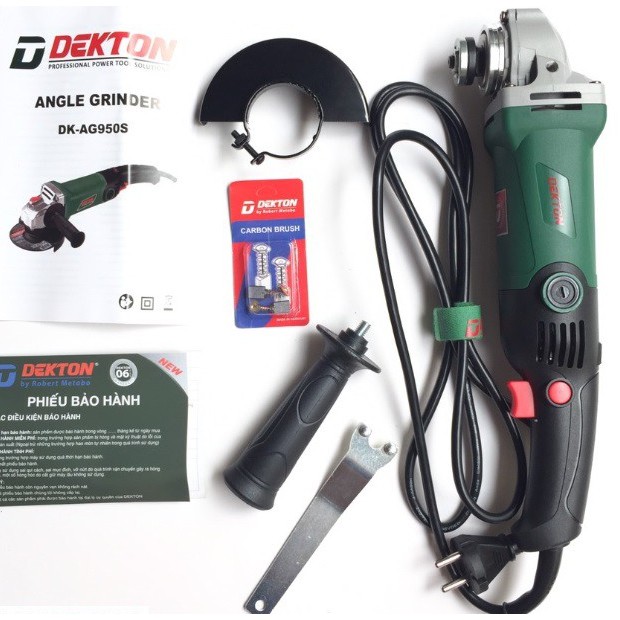 Máy mài phi 100 công tắc bóp DEKTON AG950S