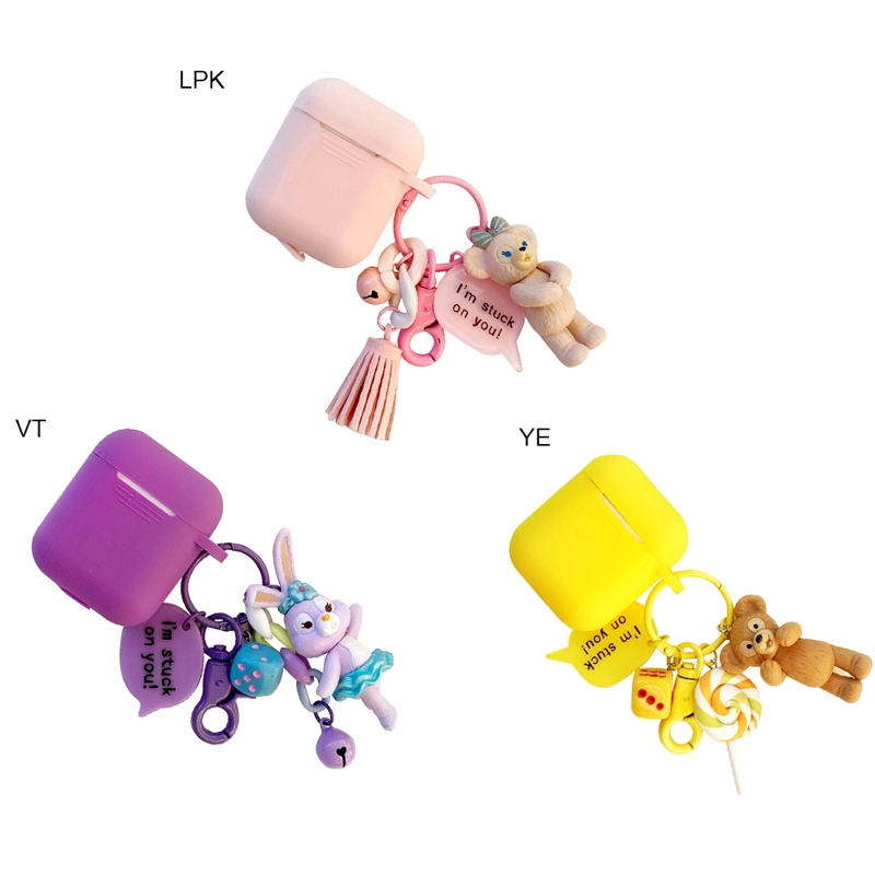 Vỏ hộp đựng bảo vệ tai nghe không dây Airpods